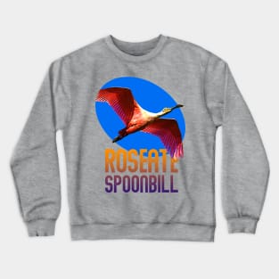 Roseate Spoonbill Crewneck Sweatshirt